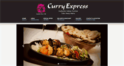 Desktop Screenshot of curryexpressrestaurant.co.uk